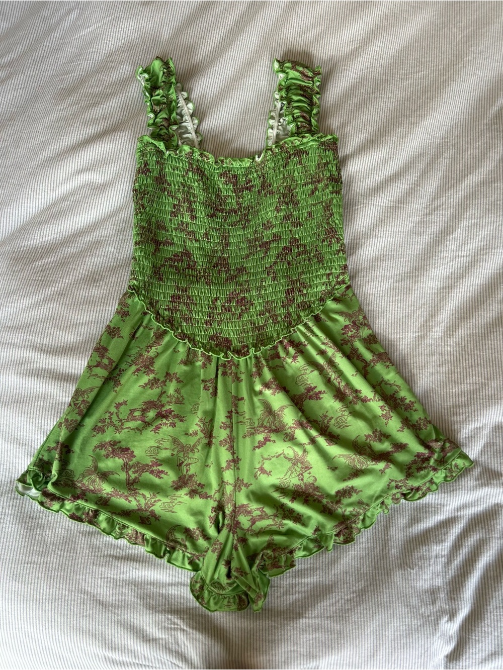 Urban Outfitters UO Tova Smocked Romper / Playsuit - Picture 5 of 10
